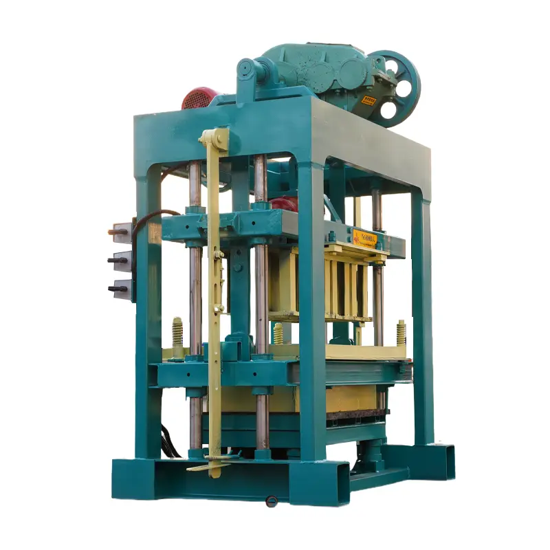 QTJ4-40 semi-automatic concrete brick/block making machine