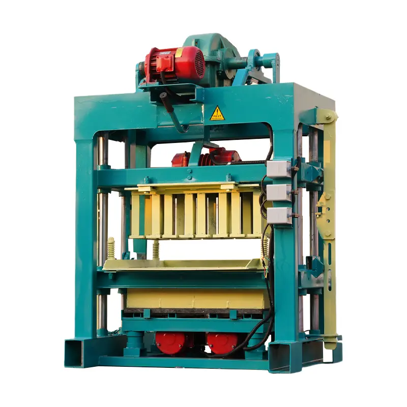 QTJ4-40 semi-automatic concrete brick/block making machine