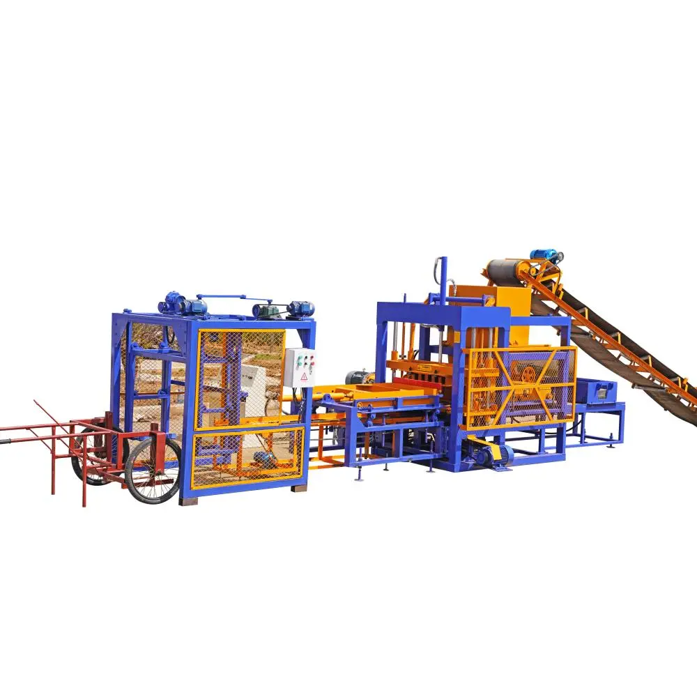 QT4-15 hydraulic block/brick making machine