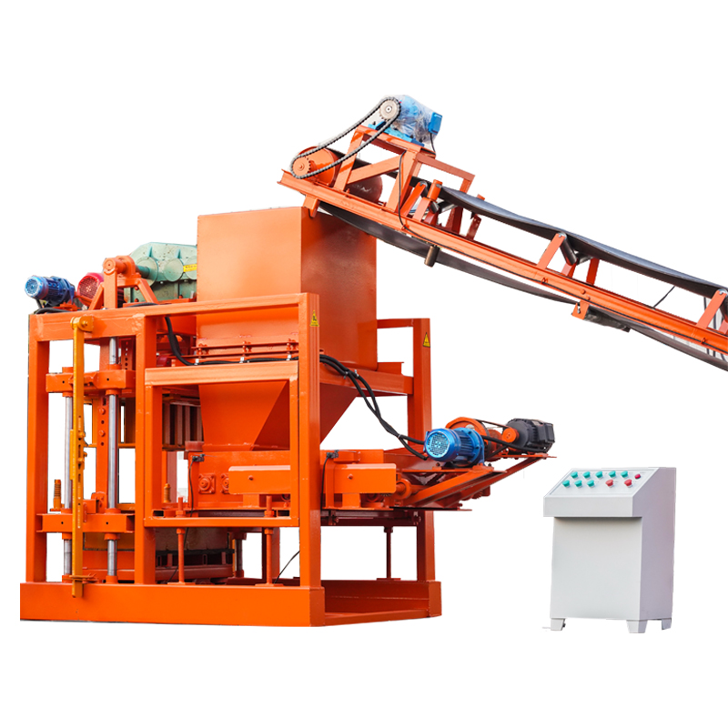 QTJ4-25 Automatic concrete brick/block making machine