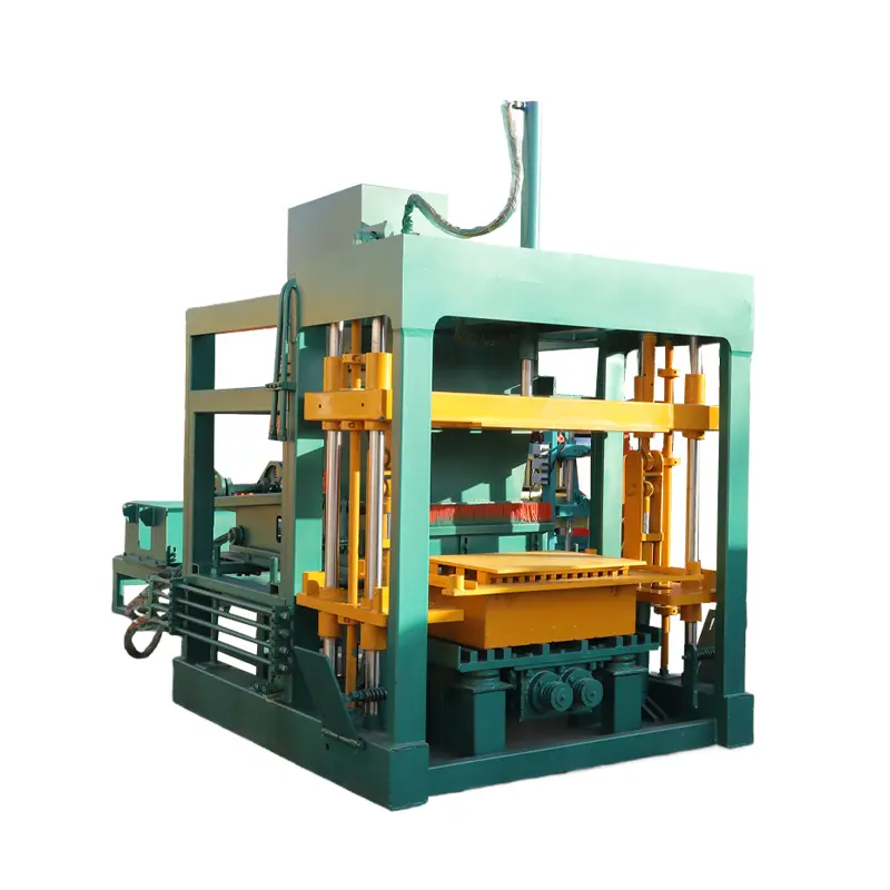 QT4-20 hydraulic concrete brick/block making machine