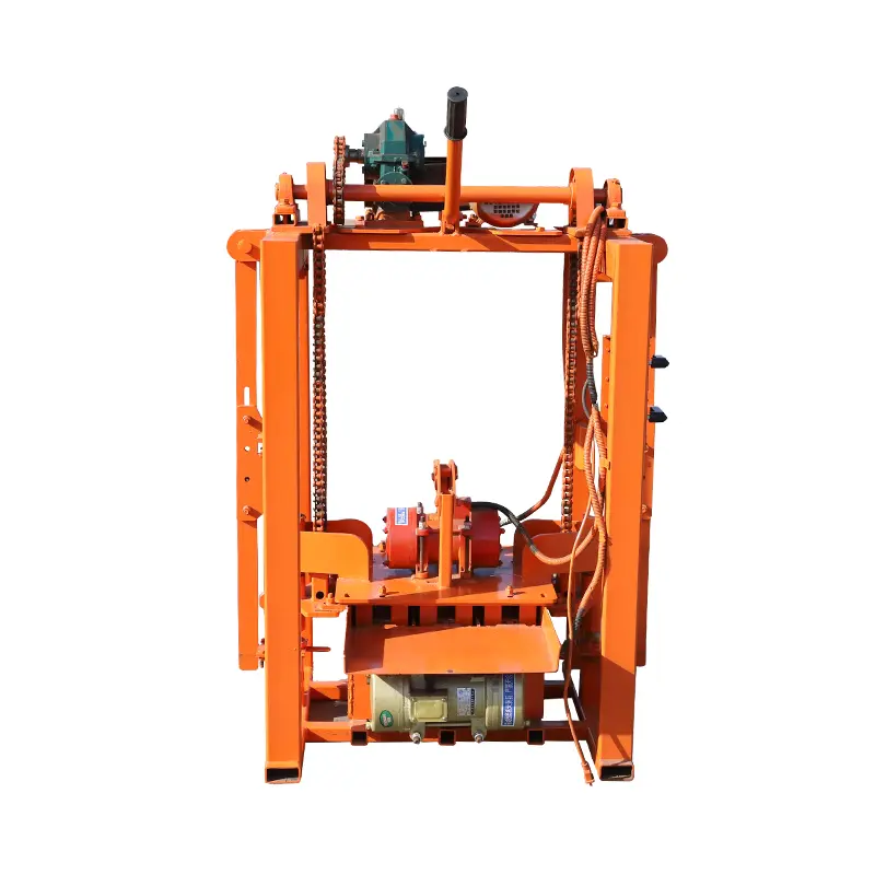 QM2-45 semi-automatic small concrete brick/block making machine