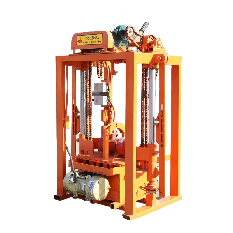 QM2-45 semi-automatic small concrete brick/block making machine