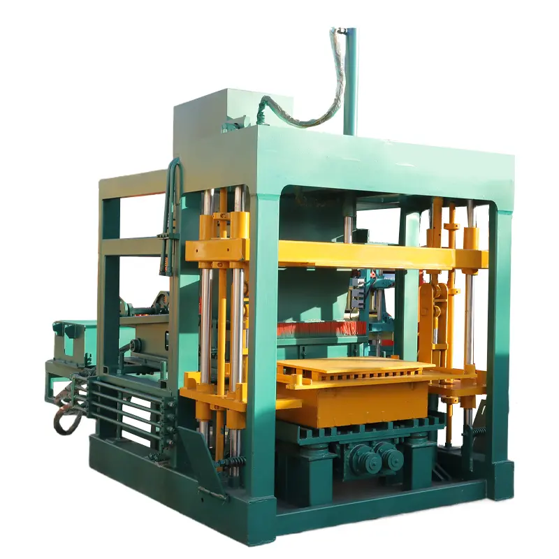 QT4-20 hydraulic concrete brick/block making machine