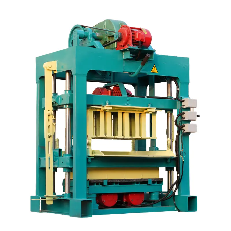 QTJ4-40 semi-automatic concrete brick/block making machine