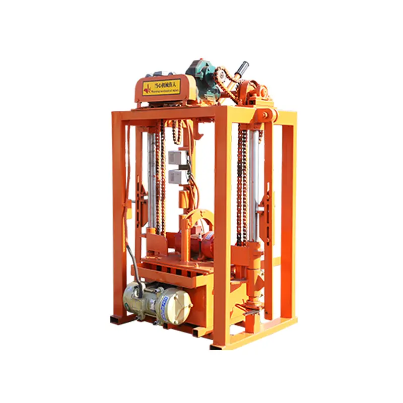 QM2-45 semi-automatic small concrete brick/block making machine