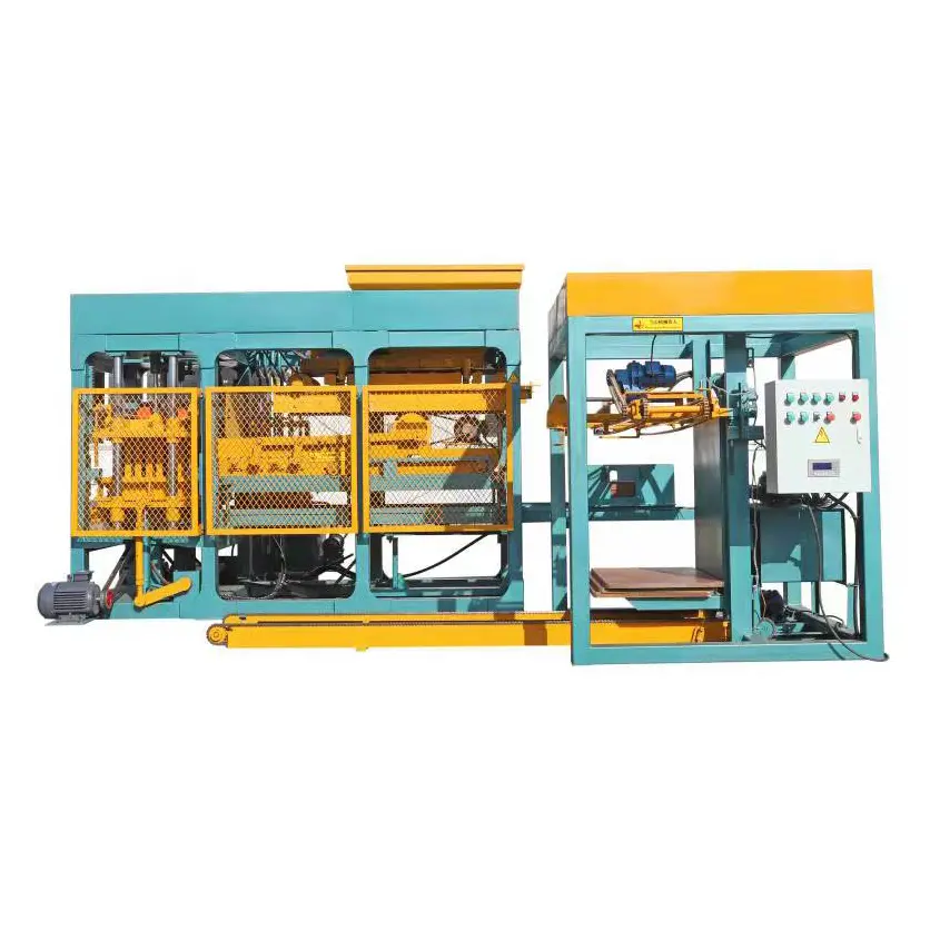 QT6-15 hydraulic concrete block/brick making machine
