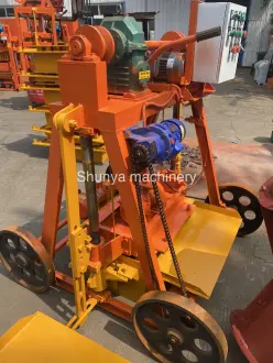 QMY4-45 Lay egg machine block making Machine