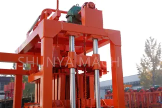 QM4-40 high quality concrete chain block making machine